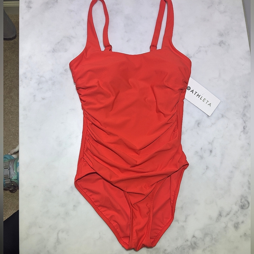 Athleta Swimsuit / Athleta Square Neck One Piece - Picture 4 of 13